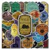50PCS Potion Labels Stickers,Vinyl Waterproof Halloween Wine Bottle Glassy Bottle Stickers for Kids Teens Retro Magic Potion Stickers for Water Bottle, Laptop, Cup, Skateboard, Phone view 2