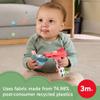 Fisher-Price Baby Toys Planet Friends Shake n Rattle Busy Bee Sensory Plush 2-Piece Set for Newborns Ages 3+ Months view 2