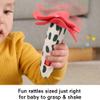 Fisher-Price Baby Toys Planet Friends Shake n Rattle Busy Bee Sensory Plush 2-Piece Set for Newborns Ages 3+ Months view 3