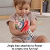 Fisher-Price Baby Toys Planet Friends Shake n Rattle Busy Bee Sensory Plush 2-Piece Set for Newborns Ages 3+ Months view 4