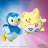 MEGA Pokmon Action Figure Building Toys Set, Pok Ball 2-Pack, Togepi and Piplup with 41 Pieces, for Kids view 3