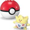 MEGA Pokmon Action Figure Building Toys Set, Pok Ball 2-Pack, Togepi and Piplup with 41 Pieces, for Kids view 4