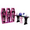 Monster High Room of Magic Potions Draculaura Box with Count Fabulous Bat, more than 12 pieces and surprise transformations, JBF15 view 1
