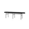 RENEESME Foot Stool for Bed Bed End Stool with Upholstery Bedroom Leather Sofa Stool Dining Table Long Bench Bench Home Changing Shoe Stool Porch Stool Bed Step Stools for High Beds, 130x37x45cm view 1