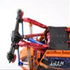 Aluminum 7075 Alloy Rear Lower Trailing Arms for Axial 1/10 RBX10 Ryft 4WD Rock Bouncer AXI03005 AXI03005 Upgrades - Black view 2