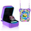 FIOPAZ Silicone Case for Bitzee Magicals Digital Pet, Skin Sleeve for Bitzee Magicals Interactive Digital Pet Protective for Girls & Boys with Lanyard (Purple) view 1