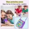 FIOPAZ Silicone Case for Bitzee Magicals Digital Pet, Skin Sleeve for Bitzee Magicals Interactive Digital Pet Protective for Girls & Boys with Lanyard (Purple) view 3