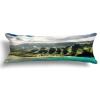 Hawaii Cotton Body Pillow for Side Sleeper Hawaii Scenery Cityscape Body Pillow for Pregnant Women Long Pillow Case with Zipper Pillow Case Bedroom Decor 20x59in view 1