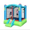 Action Air Bounce House, Outdoor Inflatable Bouncer with Blower, Large Jumping Area Bouncy Castle for Kids view 1