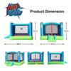 Action Air Bounce House, Outdoor Inflatable Bouncer with Blower, Large Jumping Area Bouncy Castle for Kids view 2