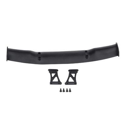 Alomejor 1/10 RC Car Body Wing Spoiler Body Shell Rear Spoiler Tail Wing Side Mirror Toy Vehicles Parts for Drifting RC Car