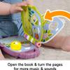Fisher-Price Baby Toy Purple Monkey Musical Storybook with Lights & Sounds for Infants & Toddlers Ages 6+ Months view 4