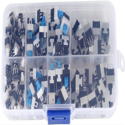 100PCS/LOT 5.8 * 5.8 7 * 7 8 * 8 8.5 * 8.5mm Self Locking Push Tactile Power Switch Kit 6 Pin Button Switches Multimeter Switch