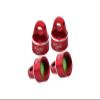 Aluminum 7075 Alloy Shock Cap for GPM Optional and Original Shock Absorbers for Traxxas 1/8 4WD Sledge Monster Truck 95076-4 Upgrades - Red view 1