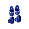 Aluminum 7075 Alloy Shock Cap For GPM Optional And Original Shock Absorbers For Traxxas 1/8 4WD Sledge Monster Truck 95076-4 Upgrades - Blue view 1