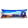 Indianapolis Cotton Body Pillow for Side Sleeper Body Pillow for Pregnant Women Long Pillow Case with Zipper Pillow Case Bedroom Decor 20x59in view 1