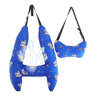 ToysCentral Basics Kids Car Seat Head Support H Shape Kids Neck Pillow - Kid Car Sleeping Head Support, 28x22in Car Travel Pillow with Headrest for Kids and Adults for Head, Neck, Arm Supports