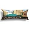 Indianapolis Cotton Body Pillow for Side Sleeper Indianapolis City Skyline Body Pillow for Pregnant Women Long Pillow Case with Zipper Pillow Case Bedroom Decor 20x54in view 1