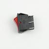 PGMTDEFXJO Rocker Switch 2pcs KCD4 201 Rocker Switch Power Switch On/Off 4/6 Pins Light 16A /250VAC 20A/ 125VAC (Color : 6pin Red)(4pin Black) view 3