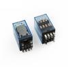 PGMTDEFXJO 1Pcs MY4NJ Electronic Mini Electromagnetic Relay 5A 14PIN Coil 4DPDT DC12V 24V AC110V 220V Green LED Indicator Relay Switch (Size : DC 12V)(DC 12V) view 3