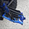 Aluminum 6061-T6 Rear Lower Suspension Arms for Traxxas 1/8 4WD Sledge Monster Truck 95076-4 Upgrades - Silver view 2
