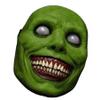 5 PCS Horror Halloween Mask Smiling Devil Horror Mask Horror Horror White Mask Role Playing Mask With Eyes (Green) view 1