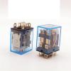PGMTDEFXJO 1pcs Relay LY2NJ Coil DC12V/24V AC110V/220V HH62P AC 10A 250V Miniature Coil Generalelectromagnetic Intermediate Relay Switch (Size : AC220V)(DC24V) view 1
