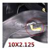 10x2.0-2.50 Butyl Rubber Inflatable Inner Tube Thick and Durable Suitable for 10 Inch Electric Scooter/Balance car/Wheelchair 2 Pcs,Wearable (2.25) view 3