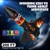 Mafbeanl Rocket Launcher for Kids, Self Launching Motorized Air Rocket Toy, Outdoor Toys for Ages 8-12, Model Rockets with Parachute Safely Land, Spaceship Launch up to 200 ft Birthday Gifts for Boys view 3