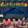 Camping Party Decorations Happy Camper, Camping Theme Birthday Banner and 24pcs Camp Theme Table Topper Party Supplies, Camp Adventure Baby Shower Indoor Outdoor Party Decor view 4