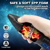 Eieymct Rocket Launcher for Kids - Self-Launching 200 ft Motorized Outdoor Electric Play Toy, High Flying Kids' Play Air Rocket with Launch Set, Birthday Toys Gifts for Boys 8-12, Flame Pattern view 4