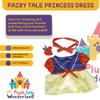 Fairy Tale Princess Dress for 14 to 18 Inch Stuffed Animals Plush Clothes Outfit Gown Soft Dress Up Accessory Fits Teddy Bears Plushies Dolls view 2