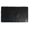 Leather Gaming Playmat 24" x 14" - Personalization Options with Unique Stamp Designs and Snap Closure Band - Ox & Pine Customized Full-Grain Leather (Black) view 1