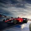 PQXCAR 1:18 2022 season Formula 1 racing car model alloy car model F1-75 16#(F1 75 55) view 2
