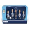 MINIX COLLECTIBLE FIGURINES  5-Pack of Manchester City Stars (7cm)  Haaland, De Bruyne, Foden, lvarez & Pep Guardiola  Official Licensed Mini Football Figures for Fans & Collectors view 1