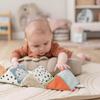 Done by Deer Fold-Out Sensory Cube - Deer Friends - Colour Mix - Perfect for tummytime, Crawling Practice, or Seated Play - from 3 Months Baby Toys Educational Entertainment, a Baby Must Have view 4