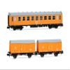 Arnold HN4456 RENFE, 3-Unit Set, Tren Taller Granada, Type 5000 + 2 x J2 Wagons, Yellow Livery, ep. V Rolling Stock - Coaches view 2