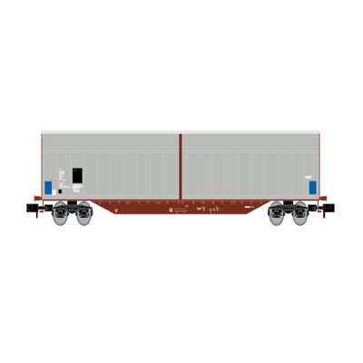 Arnold Hn6637 F-Ersa, 4-Axis Wagon with Sliding Walls Habbins, Ermewa,Vi Tabor, Wagons