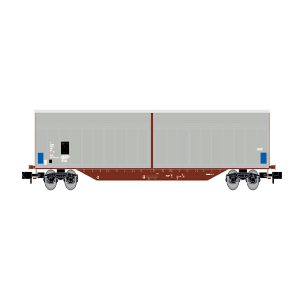 Arnold Hn6637 F-Ersa, 4-Axis Wagon with Sliding Walls Habbins, Ermewa,Vi Tabor, Wagons