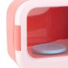 EHJRE Microwave Kitchen Play Set Kitchen Toy Role Play Microwave Educational Kitchen Toy for Educational Gift Preschool Ages 3-6, Pink, 13Pcs view 3