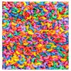 2 Cups of Rainbow Pasta Sensory Bin Filler for Sensory Table - Elbow Noodles view 1