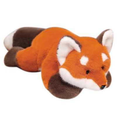 INSTITIZER Weighted Fox Stuffed Animal, 17.7 Inch Plush Toy Doll, Soft Pillow, Cute Plushies for Kids, Boys, Girls, Adults - Birthday Gift