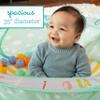Infantino Pop-Up Ball Pit, 50 Colorful Balls, Easy Setup & Storage, 35" Spacious Play Area, Bright & Colorful Design, Includes Storage Bag view 4
