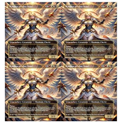 4x | Kaalia of the Vast | Anime | Full Art | Foil or Non-Foil (Foil)