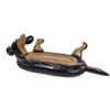 Funny Inflatable Black Dog Pool Float with Cup Holder for Adults, Teens, Pets, Dogs, Dachshund Dog Shape Swimming Floaties, Animal Floats for Pool, Ride on Pool Float view 1
