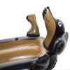 Funny Inflatable Black Dog Pool Float with Cup Holder for Adults, Teens, Pets, Dogs, Dachshund Dog Shape Swimming Floaties, Animal Floats for Pool, Ride on Pool Float view 2