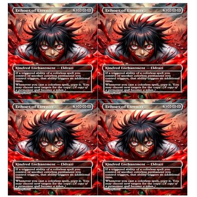 4x | Echoes of Eternity | Anime | Full Art | Foil or Non-Foil (Foil)