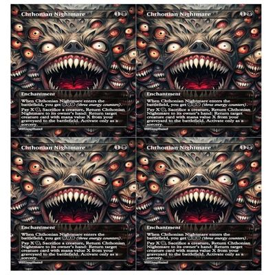 4x | Chthonian Nightmare | Anime | Full Art | Foil or Non-Foil (Non Foil)
