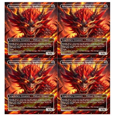 4x | Herigast, Erupting Nullkite | Anime | Full Art | Foil or Non-Foil (Non Foil)