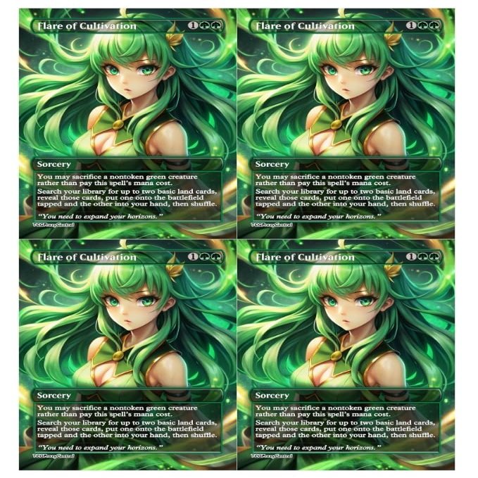 4x | Flare of Cultivation | Anime | Full Art | Foil or Non-Foil (Non Foil)